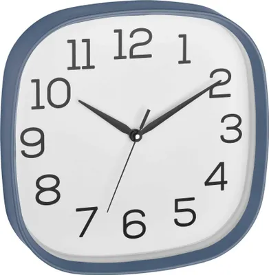 A close-up view of a wall clock.