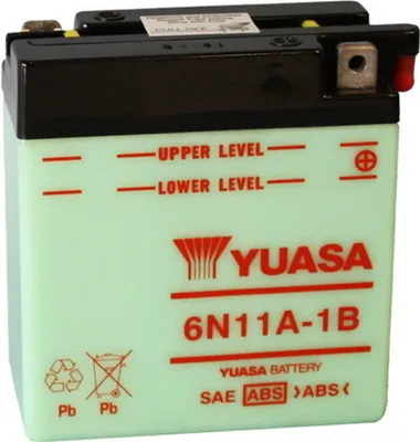 Imagen del producto de Batería Yuasa 6N11A-1B, 6V/11Ah