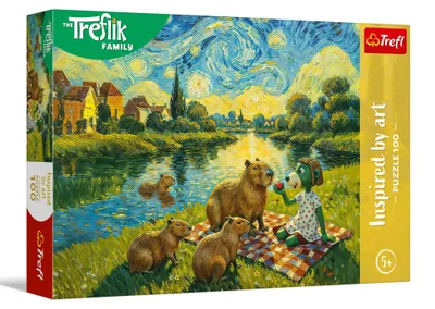 Productafbeelding van TREFL Puzzel - Capybar, 100 stukjes