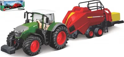 Produktbild von FENDT 1050 Vario mit Presse, BUR31663, Maßstab1/50, BURAGO
