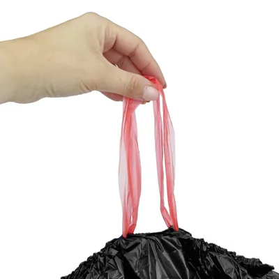 Imagen del producto de Bolsas de basura de 60 litros, con cordón, 40 unidades, para la cocina