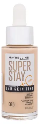 Imagen del producto de Maybelline Super Stay 24H: Base de maquillaje de larga duración con vitamina C, efecto iluminador, tono 6.5, 30 ml