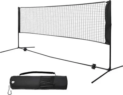 Productafbeelding van Sportnet – Veelzijdig voor badminton, tennis en volleybal – Verstelbare hoogte