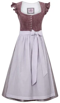Produktbild von Dirndl Hochwinkel 70cm Länge pflaume 38