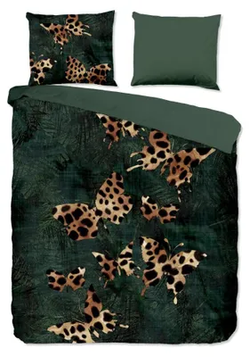 Produktbild von Pure Bettwäsche "Lido" - Grün - (240x220 cm) - 100 % Polyester
