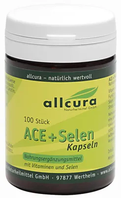 Produktbild von allcura ACE Selen, Kapseln, 100 Stück
