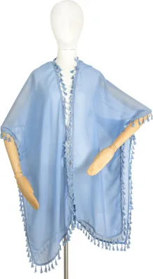 Produktbild von Art Of Polo Pareo-Schal für Damen Laadane Blau One size