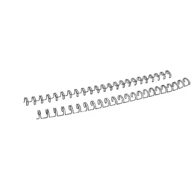 Produktbild von 100 RENZ Drahtbinderücken schwarz für 75 Blatt