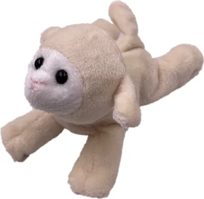 Image de Onwomania Peluche Doudou Agneau Mouton Longueur 17 cm Blanc