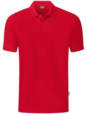 Produktbild von JAKO Uni Polo Organic, Farbe:rot, Größe:M