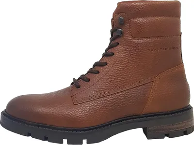 Imagen del producto de Botas Tommy Hilfiger para hombre, modelo LTH, color marrón, estilo casual, con cordones