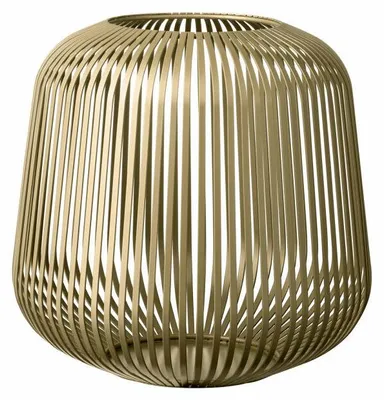 Image de Blomus "Blomus 66703 Lanterne -LITO- M, bougeoir à vent, Champagne (couleur dégradée)"
