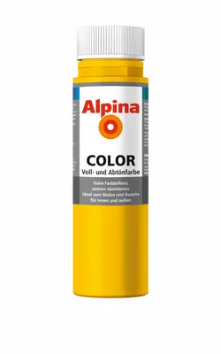 Produktbild von Alpina Color Abtönfarbe lucky yellow 250 ml