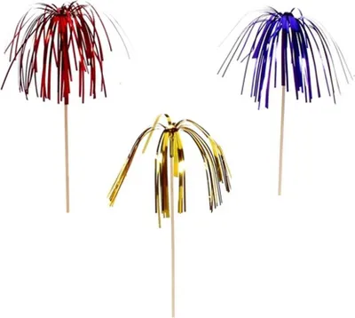 Image de PAPSTAR  16680 PAPSTAR Partypicker "Feuerwerk", farbig sortiert