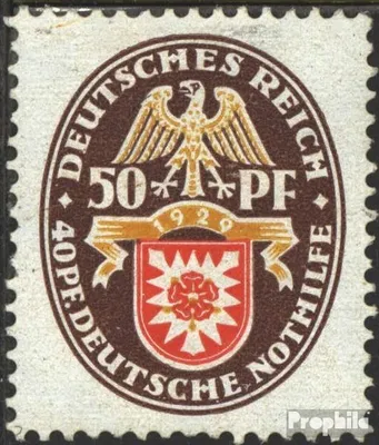 Produktbild von Briefmarken Deutsches Reich 1929 Mi 434  gestempelt Nothilfe:Wappen