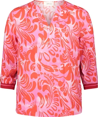 Produktbild von Cartoon Bluse Kurz 3/4 Arm 4895 Pink/Red 38