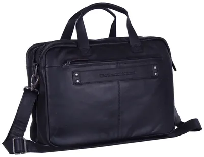 Zdjęcie produktu dla Torba na ramię marki Chesterfield z przegrodą na laptopa Ryan Laptop Bag Black czarna
