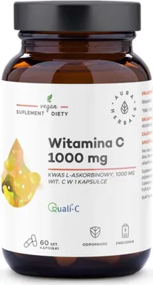 Productafbeelding van VoedingssupplementenAura Herbals Witamina C 1000 Mg (60 capsules) 8535