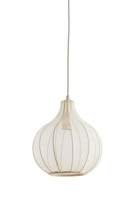 Produktbild von Light & Living - Hängelampe ELATI - Ø29x31cm - Braun