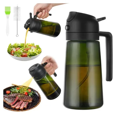Produktbild von 470ML Öl Sprühflasche, 2 in 1 Ölspender und Ölsprüher