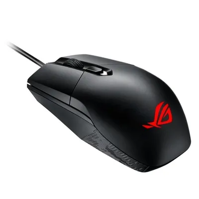 Produktbild von ASUS 90MP00P0-B0UA00 ASUS ROG Strix Impact USB Optisch 5000DPI Ambidextrös Schwarz Maus