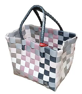 Produktbild von ICE BAG  Einkaufsshopper  KLASSIKER taupe altrosa weiss mix