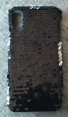 Obrázok produktu pre Benjamins - Paillettes iPhone XR (čierna/strieborná)