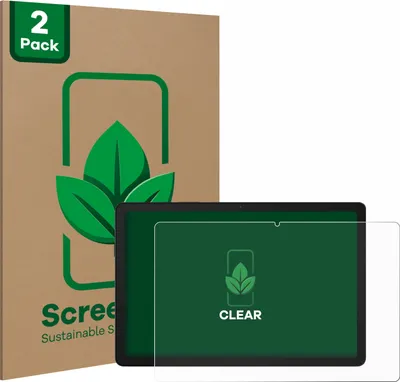 Produktbild von 2x ScreenLeaf Schutzfolie für Samsung Galaxy Tab A9 Plus / A11 Plus WiFi / 5G nachhaltiger Displayschutz Display Schutz Folie Klar Transparent