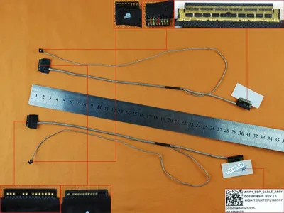 Image de Câble d'affichage écran 40 broches compatible pour LENOVO IdeaPad 100-14IBY (80MH003TGE)