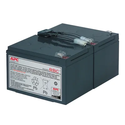 Produktbild von APC RBC6 - Ersatzbatterie für Unterbrechungsfreie Notstromversorgung (USV) von APC - passend für Modelle SMT1000I / SUA1000I und andere