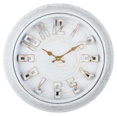 Image de Solidchoice - Horloge mural design rétro avec de grands chiffres
