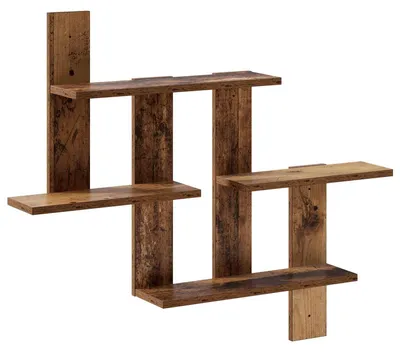 Imagen del producto de Estantería Wandregal, madera maciza, 85 x 13,5 x 73,5 cm