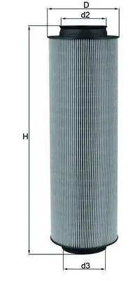 Obrázek produktu pro Vzduchový filtr KNECHT LX 791