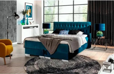 Produktbild von Boxspringbett inkls. Matratze Bett Doppel Betten Hotel Polster Schlafzimmer Neu