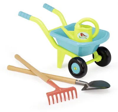 Produktbild von Ecoiffier Gartenschubkarre (mit 2 Rädern) mit Deluxe-Zubehör