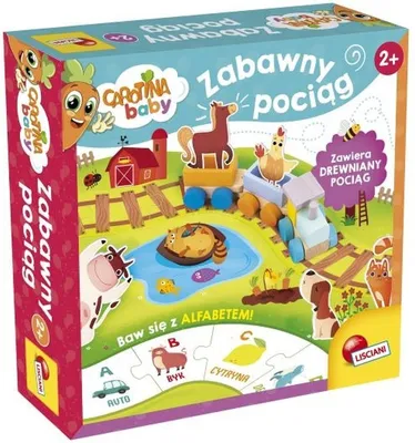 Immagine prodotto di Lisciani Carotina Zabawka Edukacyjna Pociąg dla Niemowląt