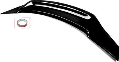 Immagine prodotto di Spoiler portellone posteriore, lucido, plastica ABS, stile Renntech/R, NERO