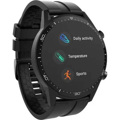 Productafbeelding van Prixton - Uniseks smartwatch "SWB26T" voor heren/dames, model PF4109 (één maat), kleur zwart