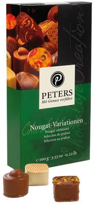 Produktbild von Peters Nougat-Variationen 100g