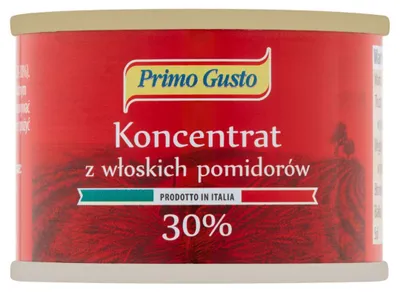 Immagine prodotto di Primo Gusto Concentrato di pomodori italiani 30% 70 g