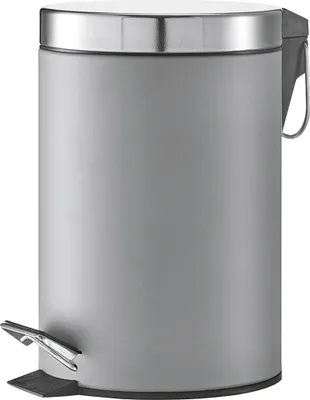 Image de ZELLER PRESENT Kosmetikeimer Met/ES 3l grau 109029 4003368182223