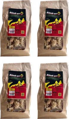 Produktbild von daniplus Öko Kaminanzünder Grillanzünder Anzündwolle Anzünder Holzwolle Ofenanzünder 4 Kg.