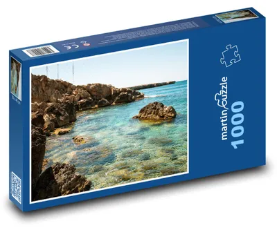 Obrázek produktu pro Puzzle 1000 Pobřeží Kypru s Mořem - martinpuzzle