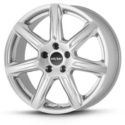 Produktbild von 16 Zoll Alufelge OXXO Ferox 16"x6.50" 4x100 PCD ET45 63.4mm Felge Silber