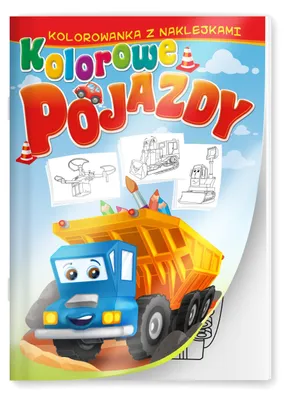 Produktbild von Kolorowe pojazdy. Kolorowanka z naklejkami