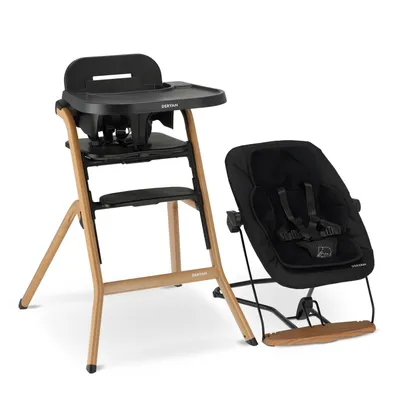 Productafbeelding van Deryan Curve Luxe Kinderstoel - Wipstoel & Inlegkussen - Meegroeiend