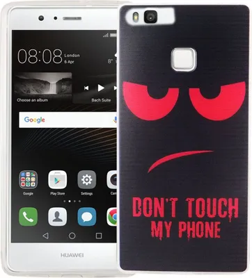 Produktbild von Dont Touch My Phone Handyhülle Huawei P9 Silikon