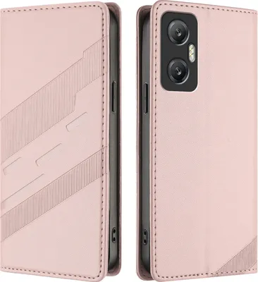 Obrázek produktu pro Pouzdro pro Infinix Hot 20 5G,Polyuretankožené peněženkové pouzdro s přihrádkou na karty a funkcí stojánku Pink