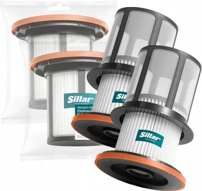Image de Kit de filtres Sillar 2x pour la série Bosch Unlimited 6 – Remplacement pour 12033215 BS010561