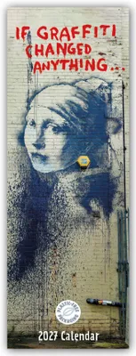 Produktbild von Banksy - If Graffiti Changed Anything 2027 - Slimline-Kalender